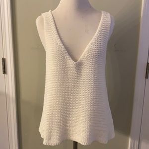 DAY TO DAY BLU PEPPER KNIT TANK